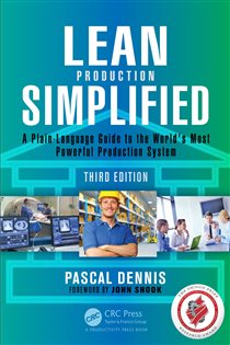 Book cover: Lean Production Simplified, by Pascal Dennis (preview)