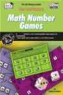 Book cover: Math Number Games, by Suzanne Walsh (preview)
