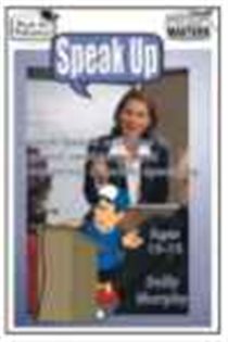 Book cover: Speak Up, by Sally Murphy (preview)