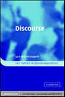 Book cover: Discourse, by Jan Blommaert (preview)