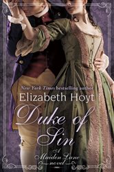 Book cover: Duke of Sin (Book 10 of Maiden Lane) by Elizabeth Hoyt (preview)