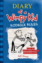 Book cover: Rodrick Rules (Diary of a Wimpy Kid #2) (Book 2 of Diary of a Wimpy Kid) by Jeff Kinney (preview)