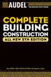 Book cover: Audel Complete Building Construction, by Mark Richard Miller (preview)