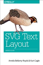 Book cover: SVG Text Layout, by Amelia Bellamy-Royds (preview)