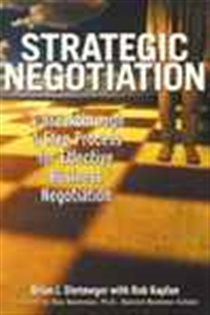 Book cover: Strategic Negotiation, by Brian J. Dietmeyer (preview)