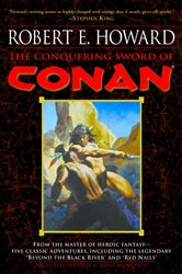 Book cover: The Conquering Sword of Conan (Book 3 of Conan the Barbarian) by Robert E. Howard (preview)