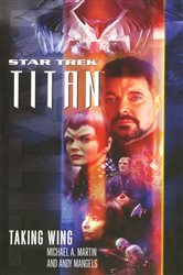 Book cover: Titan #1: Taking Wing, by Michael A. Martin (preview)