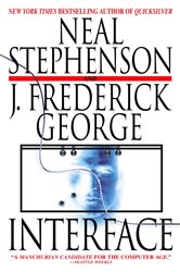 Book cover: Interface, by Neal Stephenson (preview)