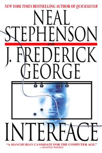 Book cover: Interface, by Neal Stephenson (preview)