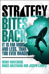 Book cover: Strategy Bites Back, by Henry Mintzberg (preview)