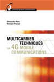 Book cover: Multicarrier Techniques for 4G Mobile Communications, by Shinsuke Hara (preview)