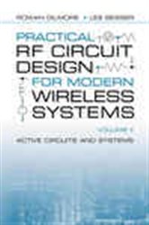Book cover: Practical RF Circuit Design for Modern Wireless Systems, volume II, by Rowan Gilmore (preview)