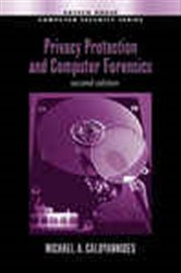 Book cover: Privacy Protection and Computer Forensics, by Michael Caloyannides (preview)