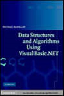 Book cover: Data Structures and Algorithms Using Visual Basic.NET, by Michael McMillan (preview)