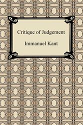 Book cover: The Critique of Judgement, by Immanuel Kant (preview)