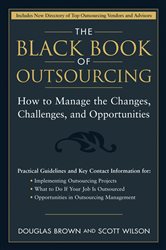 Book cover: The Black Book of Outsourcing, by Douglas Brown (preview)
