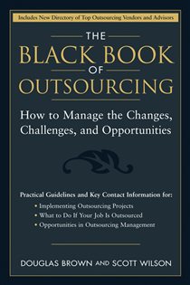 Book cover: The Black Book of Outsourcing, by Douglas Brown (preview)