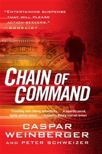 Book cover: Chain of Command, by Caspar Weinberger (preview)
