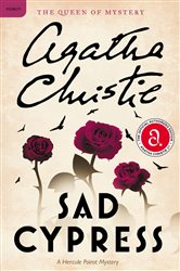 Book cover: Sad Cypress (Book 20 of Hercule Poirot Mysteries) by Agatha Christie (preview)