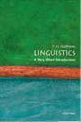 Book cover: Linguistics, by P. H. Matthews (preview)
