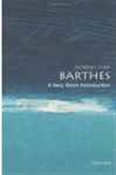 Book cover: Barthes, by Jonathan Culler (preview)