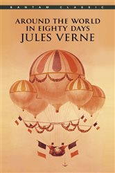 Book cover: Around the World in Eighty Days, by Jules Verne (preview)