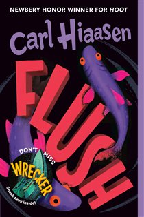 Book cover: Flush, by Carl Hiaasen (preview)