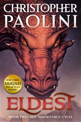 Book cover: Eldest (Book 2 of The Inheritance Cycle) by Christopher Paolini (preview)