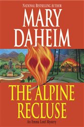 Book cover: The Alpine Recluse (Book 18 of Emma Lord) by Mary Daheim (preview)