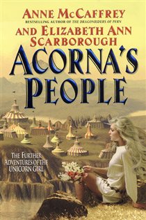 Book cover: Acorna's People (Book 3 of Acorna series) by Anne McCaffrey (preview)