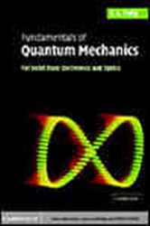 Book cover: Fundamentals of Quantum Mechanics, by C. L. Tang (preview)