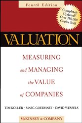 Book cover: Valuation, CafeScribe, by McKinsey & Company Inc. (preview)