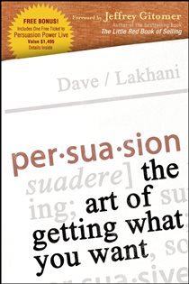 Book cover: Persuasion, by Dave Lakhani (preview)