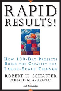 Book cover: Rapid Results!, by Robert H. Schaffer (preview)