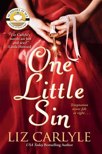 Book cover: One Little Sin, by Liz Carlyle (preview)