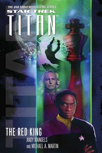 Book cover: Titan #2: The Red King, by Michael A. Martin (preview)