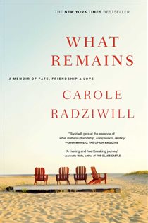 Book cover: What Remains, by Carole Radziwill (preview)