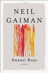 Book cover: Anansi Boys, by Neil Gaiman (preview)
