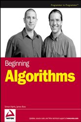 Book cover: Beginning Algorithms, by Simon Harris (preview)