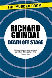 Book cover: Death Off Stage, by Richard Grindal (preview)