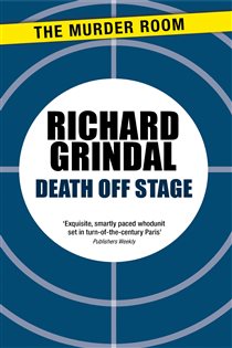 Book cover: Death Off Stage, by Richard Grindal (preview)