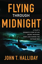 Book cover: Flying Through Midnight, by John T. Halliday (preview)