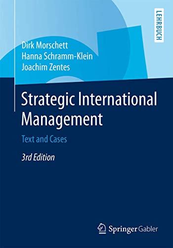Strategic International Management