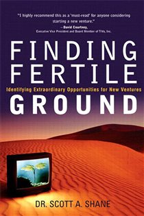Book cover: Finding Fertile Ground, by Scott A. Shane (preview)