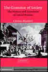 Book cover: The Grammar of Society, by Cristina Bicchieri (preview)