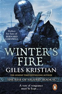 Book cover: Winter's Fire (Book 2 of Sigurd) by Giles Kristian (preview)
