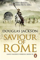 Book cover: Saviour of Rome (Book 7 of Gaius Valerius Verrens) by Douglas Jackson (preview)