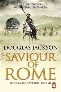 Book cover: Saviour of Rome (Book 7 of Gaius Valerius Verrens) by Douglas Jackson (preview)