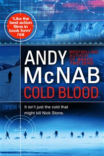 Book cover: Cold Blood (Book 18 of Nick Stone) by Andy McNab (preview)