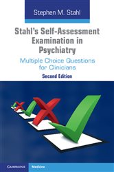 Book cover: Stahl's Self-Assessment Examination in Psychiatry, by Stephen M. Stahl (preview)